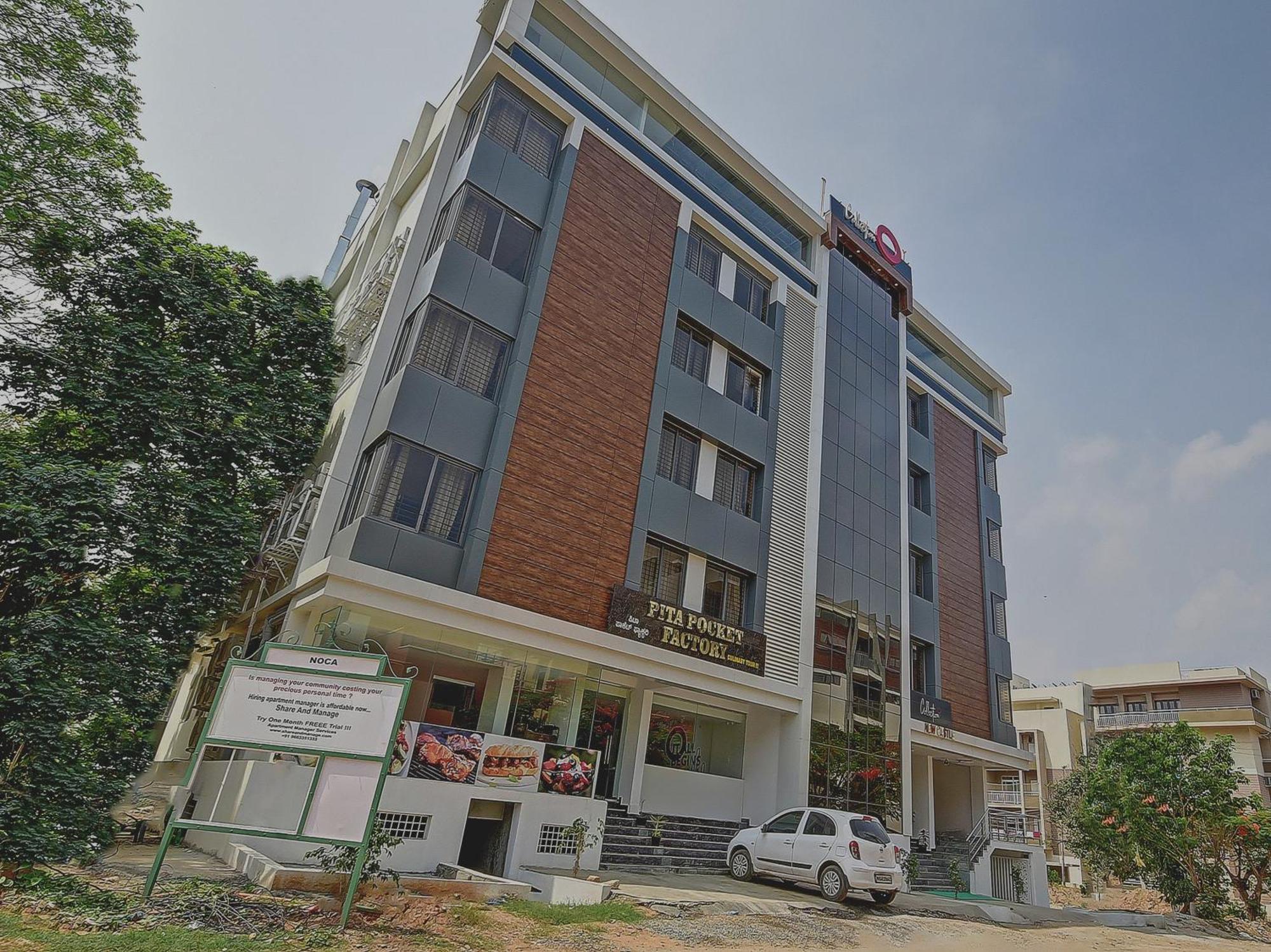 Super Grand Collection O Near Sarjapur Road Near 7D Voyage Hotell Bangalore Exteriör bild