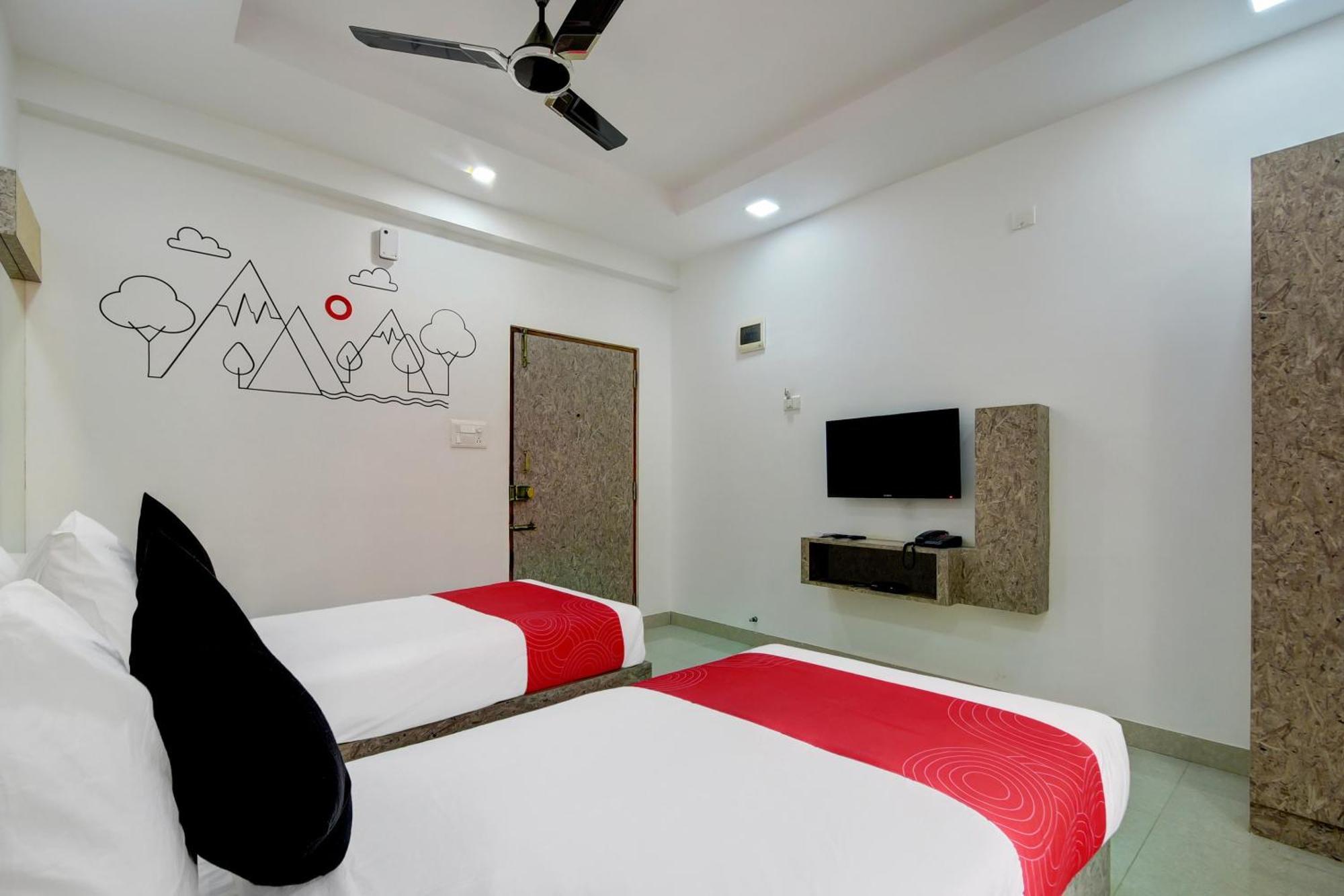 Super Grand Collection O Near Sarjapur Road Near 7D Voyage Hotell Bangalore Exteriör bild