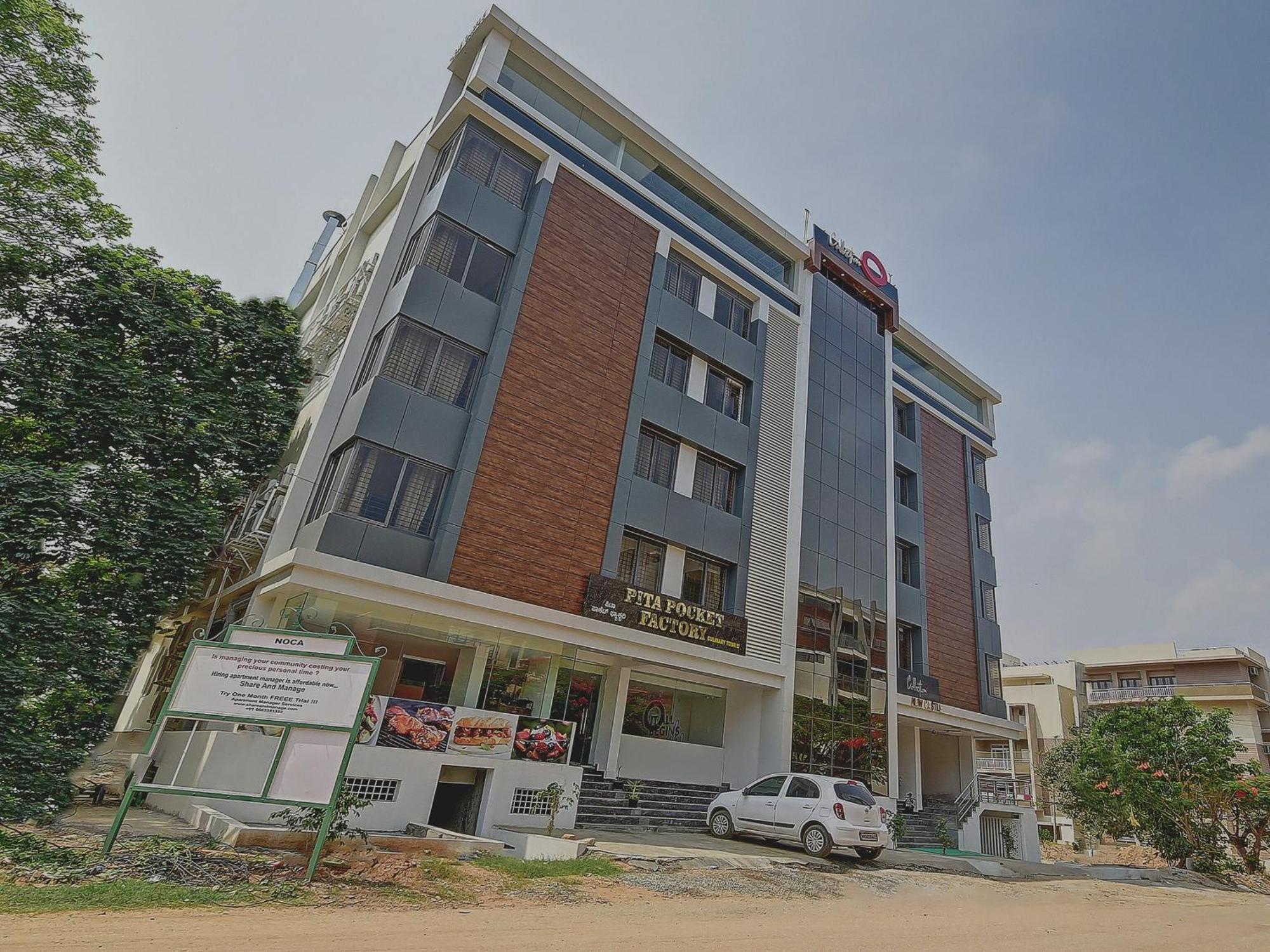 Super Grand Collection O Near Sarjapur Road Near 7D Voyage Hotell Bangalore Exteriör bild