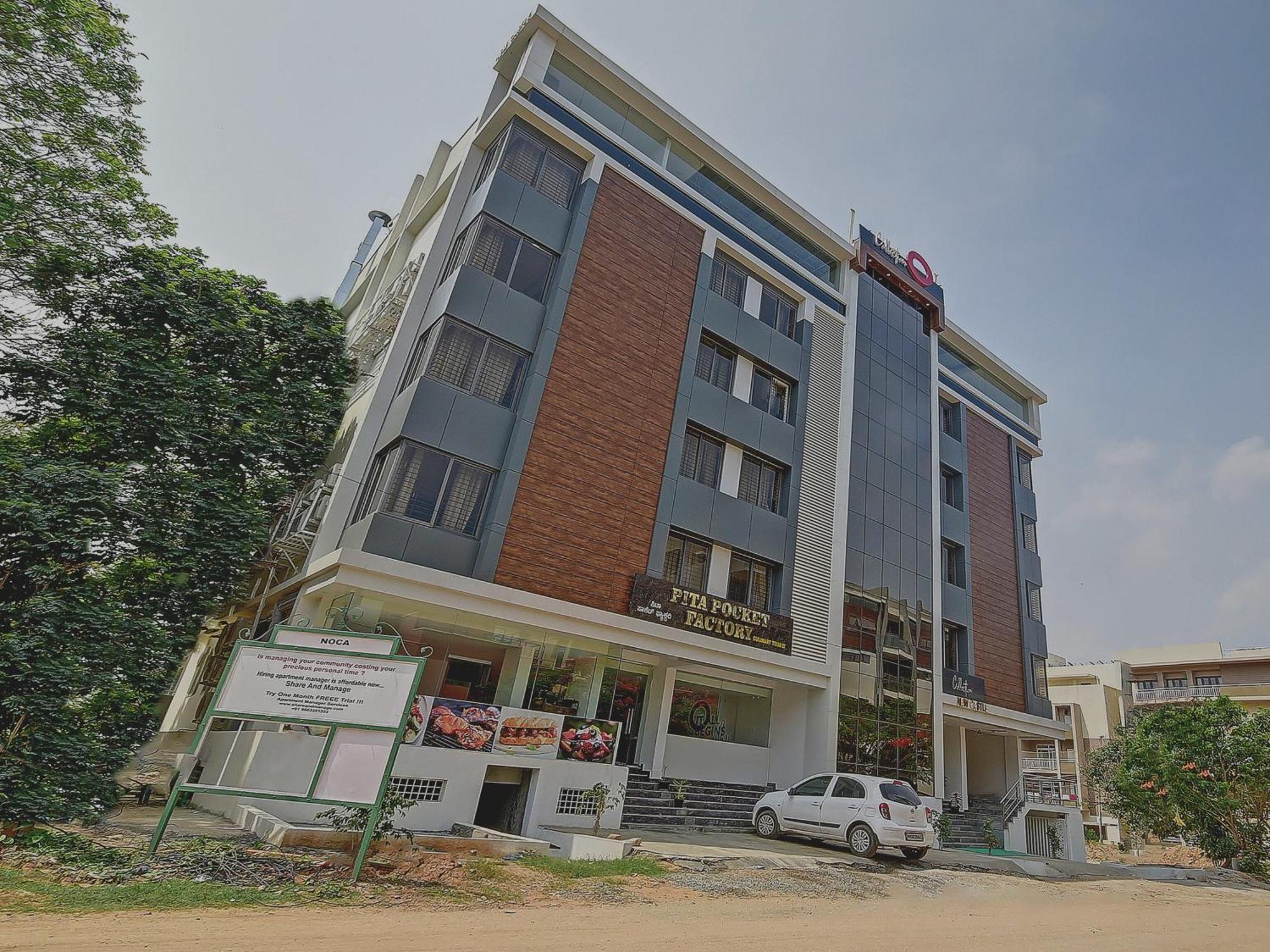 Super Grand Collection O Near Sarjapur Road Near 7D Voyage Hotell Bangalore Exteriör bild
