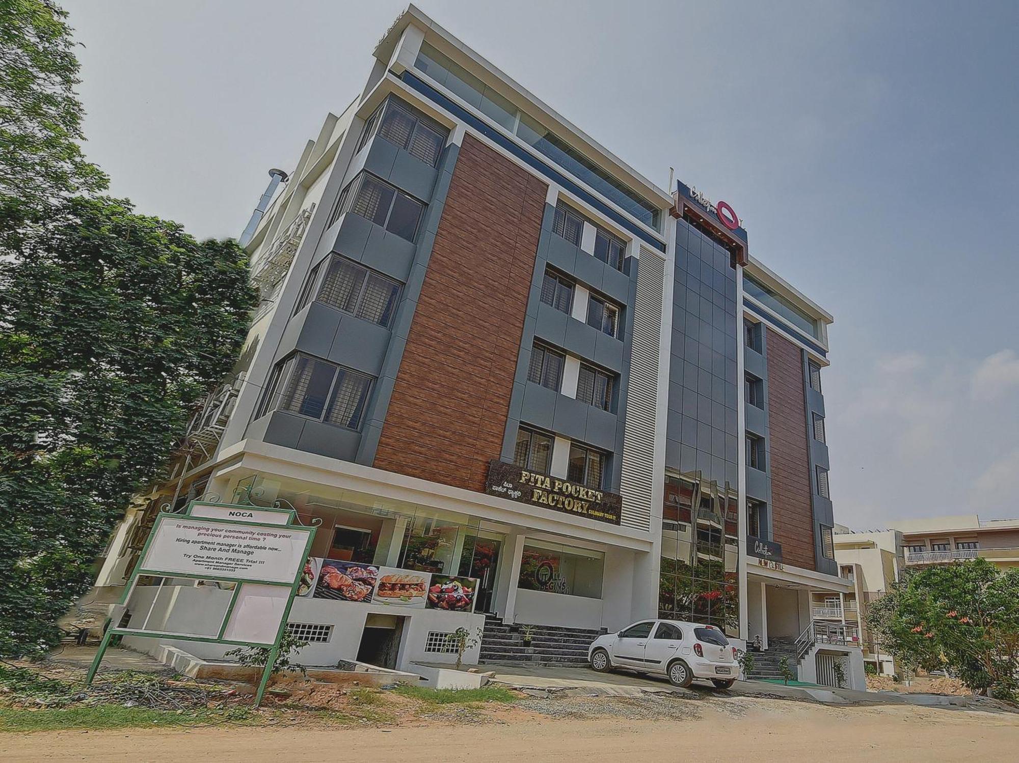 Super Grand Collection O Near Sarjapur Road Near 7D Voyage Hotell Bangalore Exteriör bild