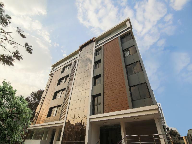 Super Grand Collection O Near Sarjapur Road Near 7D Voyage Hotell Bangalore Exteriör bild